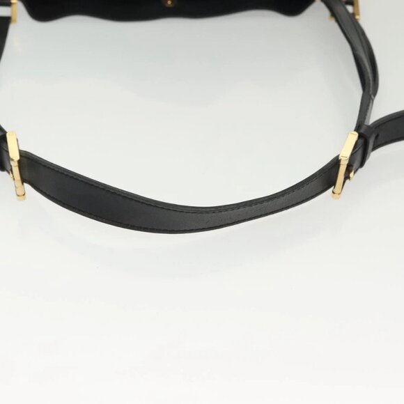 LOUIS VUITTON Epi Mandala MM Shoulder Bag Black M58892 LV Auth 139702 - Picture 8 of 16